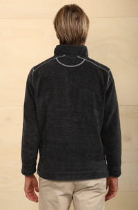 True Grit - Apres Lux Chenille & Sherpa 1/4 Zip Pullover