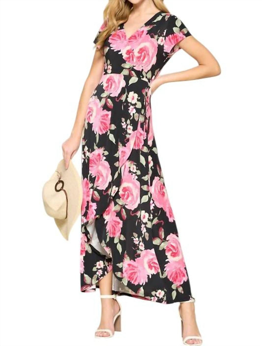 Emerald Collection - Take Me Away Floral Maxi Dress