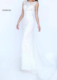 Sherri Hill - Lace Mermaid Bridal Gown