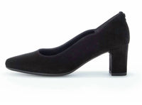 Gabor - Women's Scalloped Suede Heel