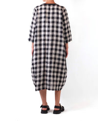 Cheyenne - Gingham Midi Dress