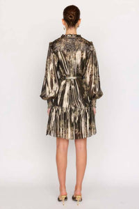 Christy Lynn - Rine Metallic Dress