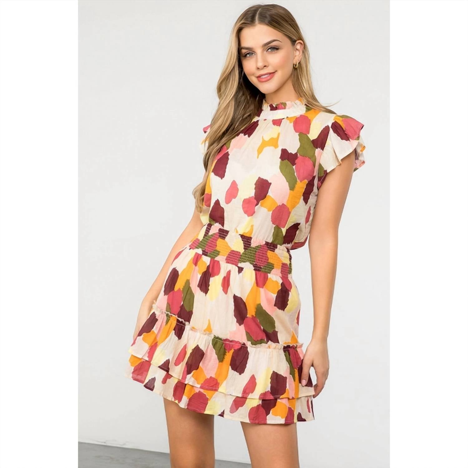 Thml - Spotted Multicolor print top