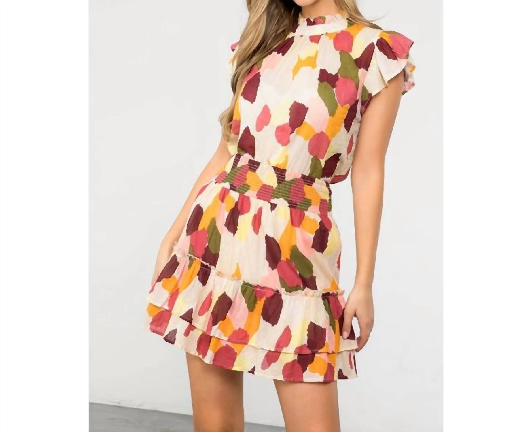 Thml - Spotted Multicolor print top