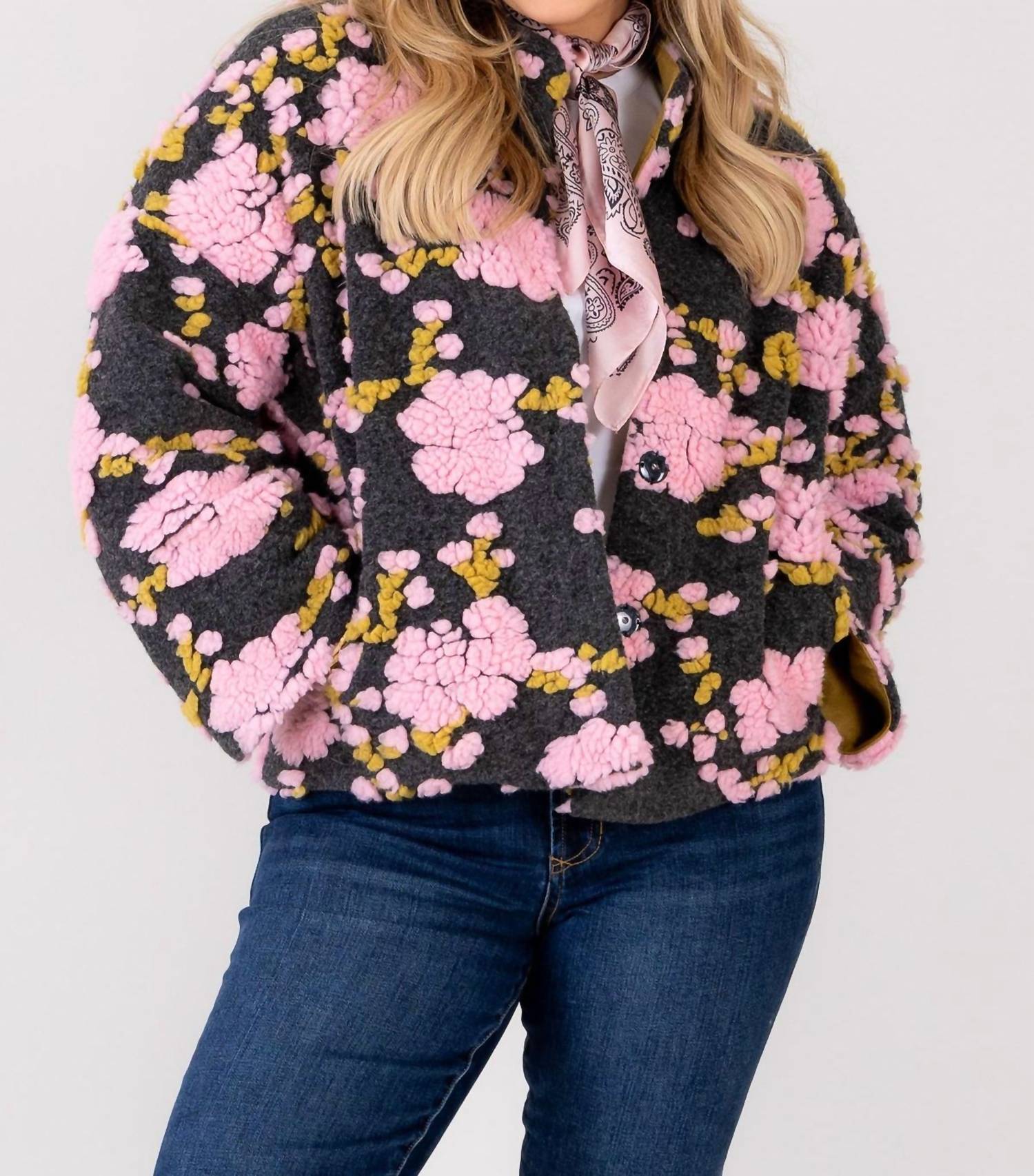 Ivy Jane - Puff Floral Jacket