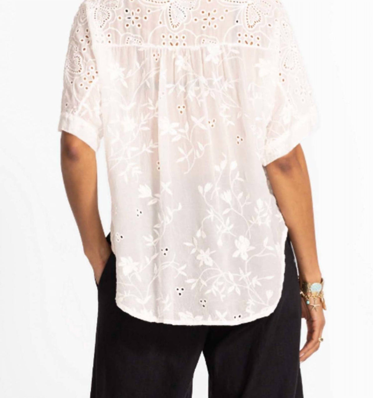 Johnny Was - Audrey Short Sleeve Shirt