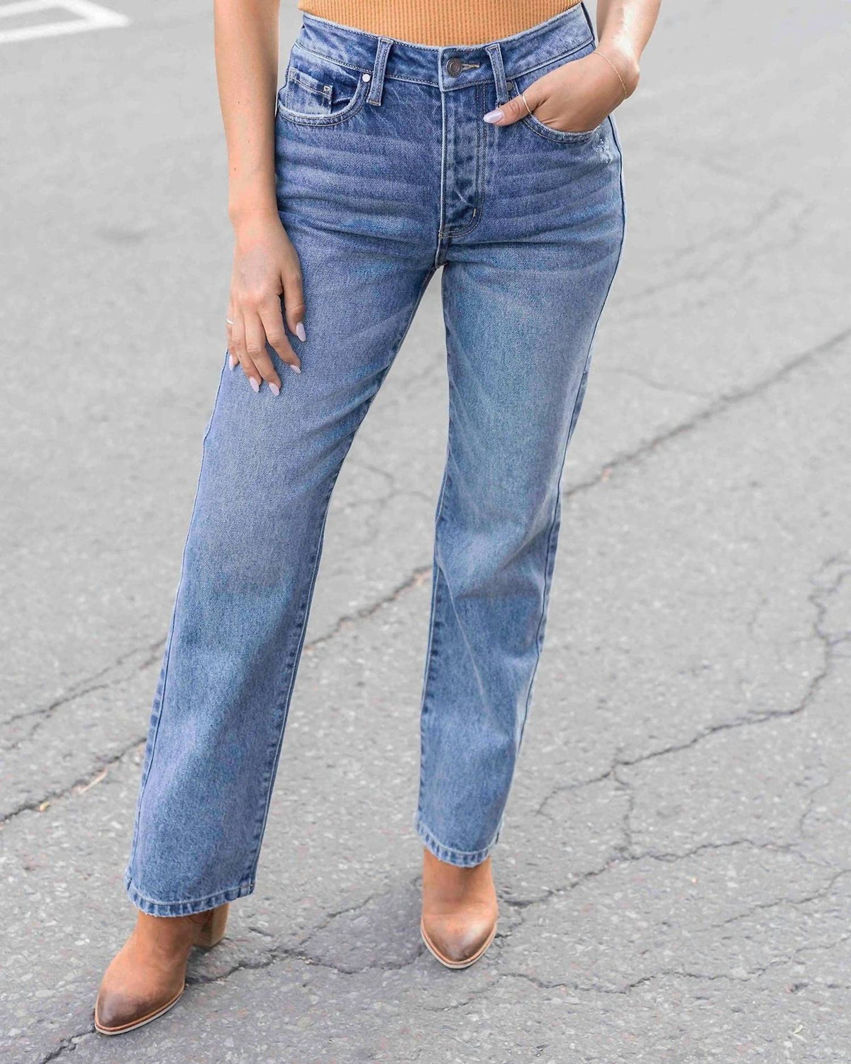 Grace And Lace - Stretch Mix 90's Jeans