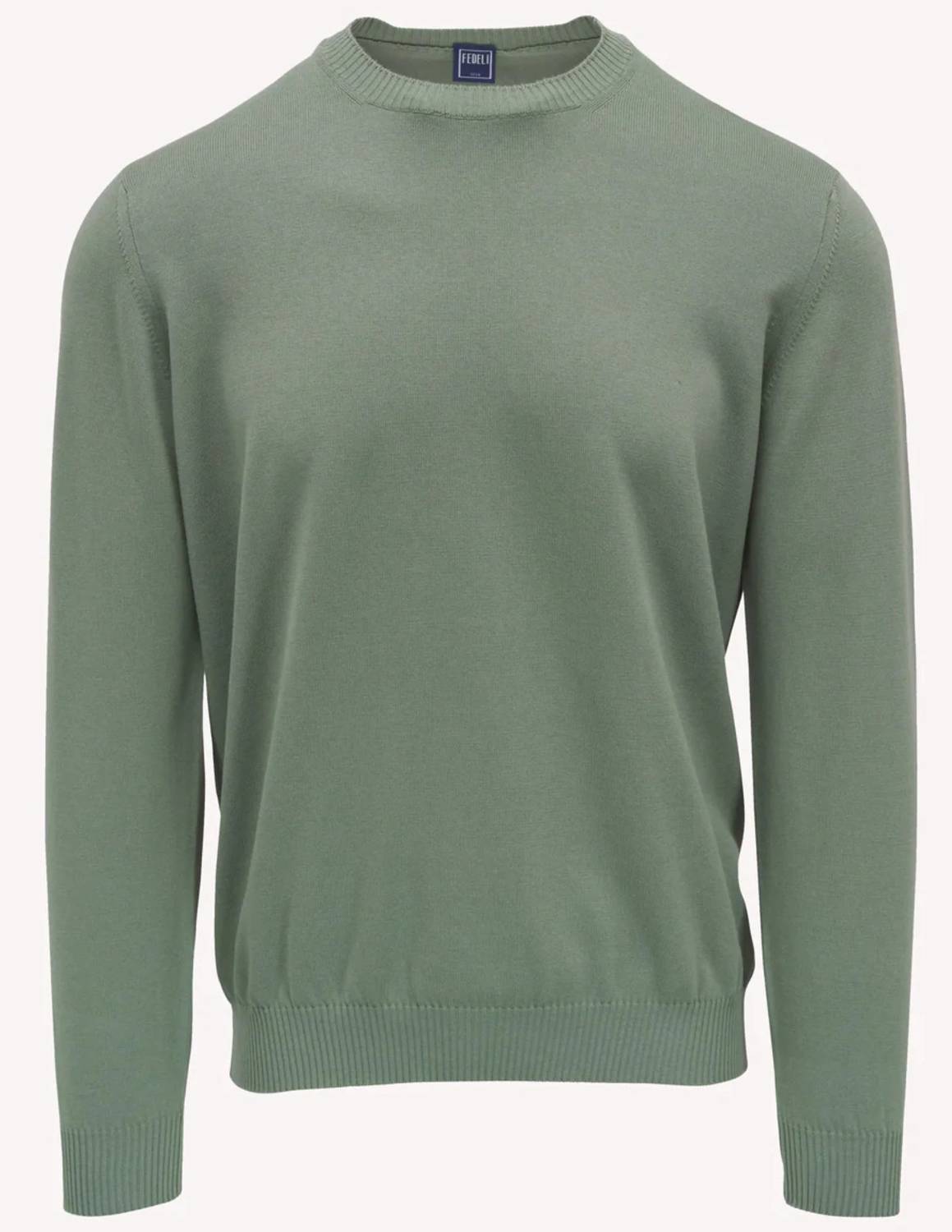 Fedeli - Men's Giza Cotton Crewneck Sweater