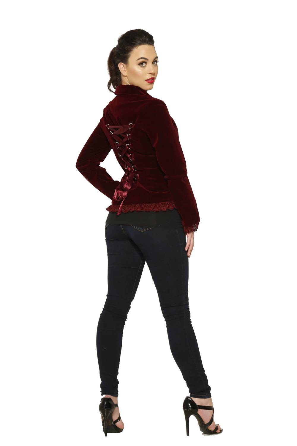 Hearts & Roses - Evaline Velveteen Jacket