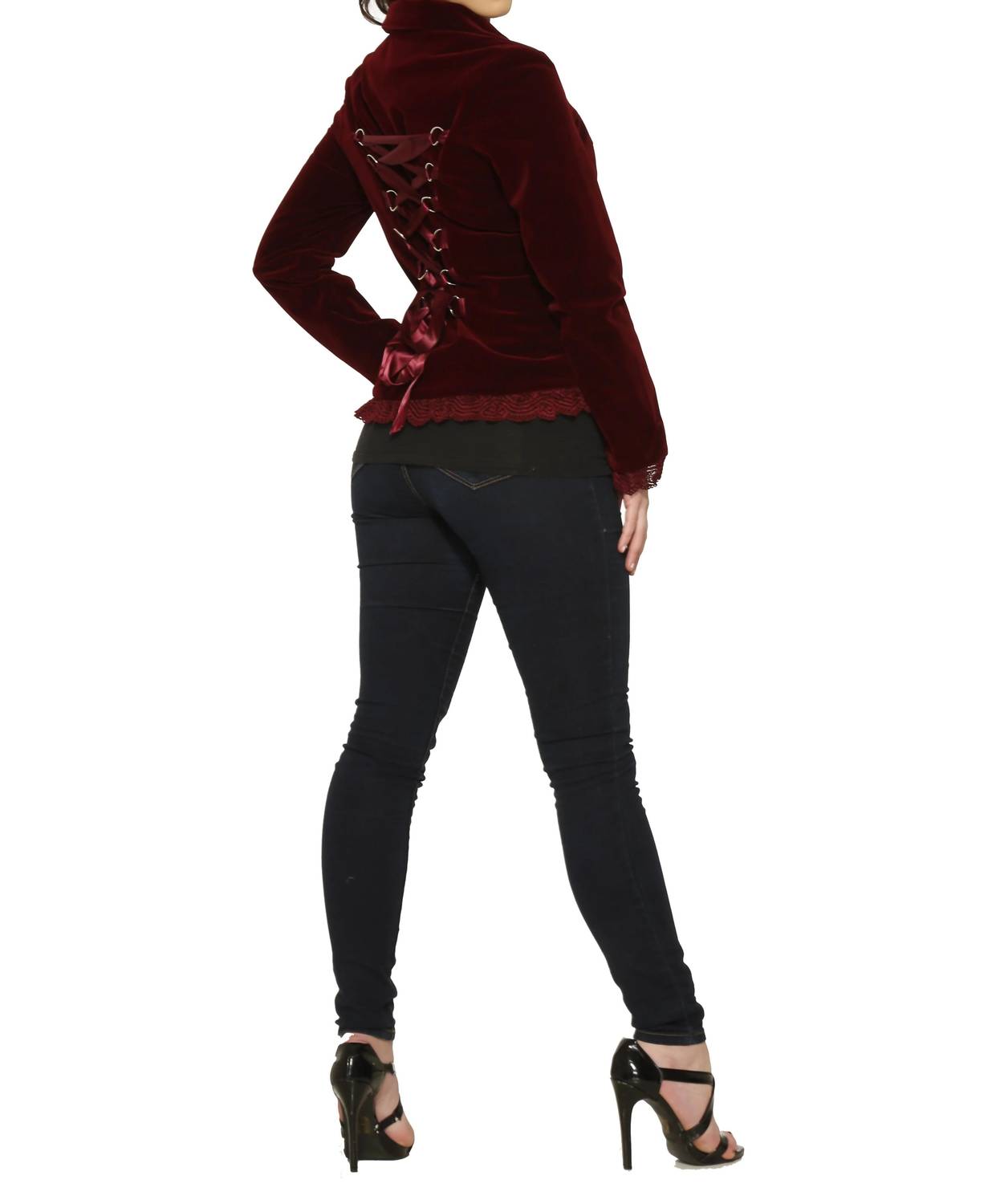 Hearts & Roses - Evaline Velveteen Jacket