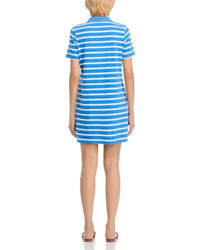 TOMMY BAHAMA Island Scape Coastal Cabana Jersey Dress in palace blue - women's dress - detail view