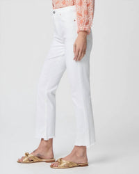 Paige - Cindy High Rise Cropped Straight Jeans