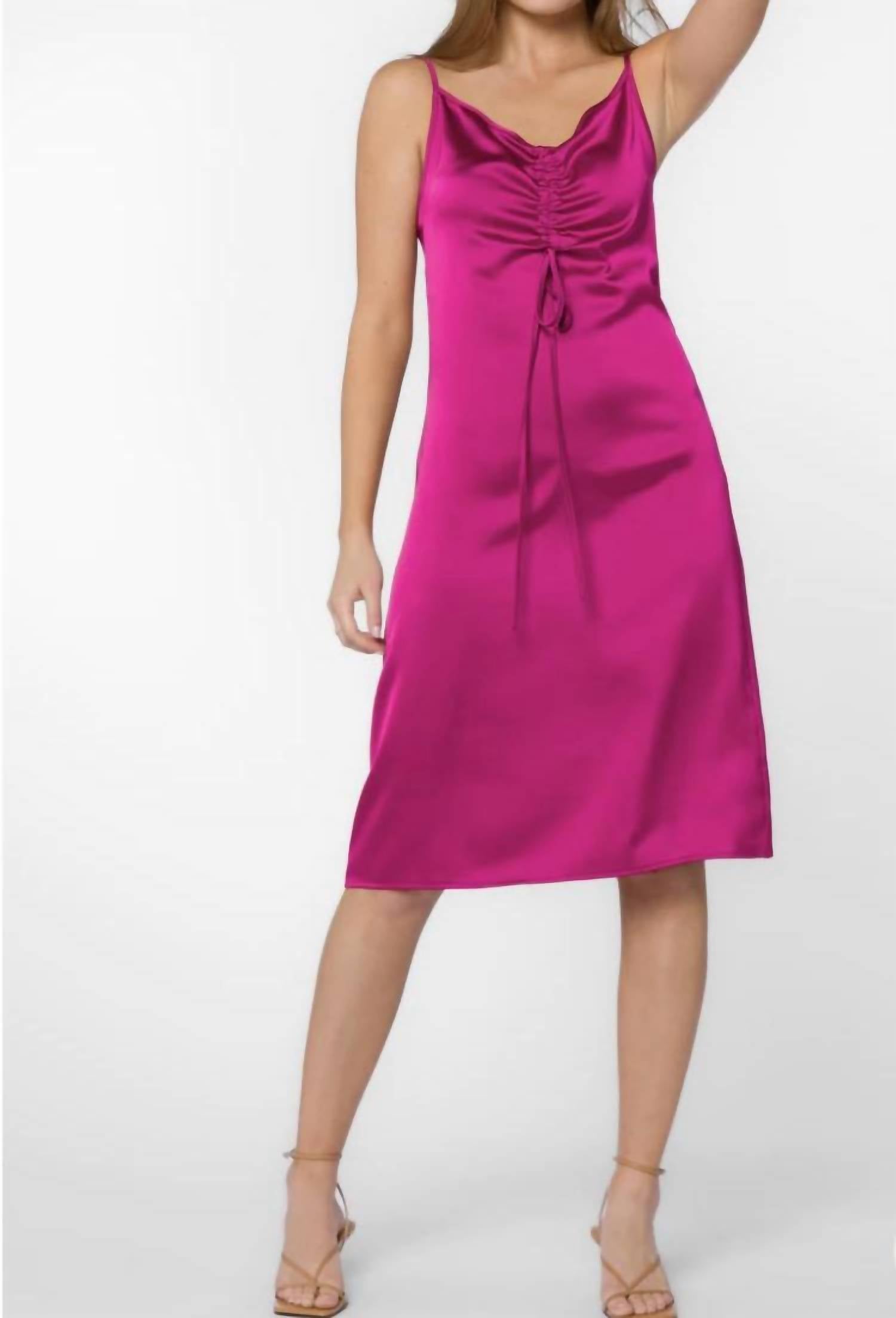 Velvet Heart - Livvy Satin Slip Dress