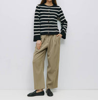 Mod Ref - Cindy Striped Cardigan