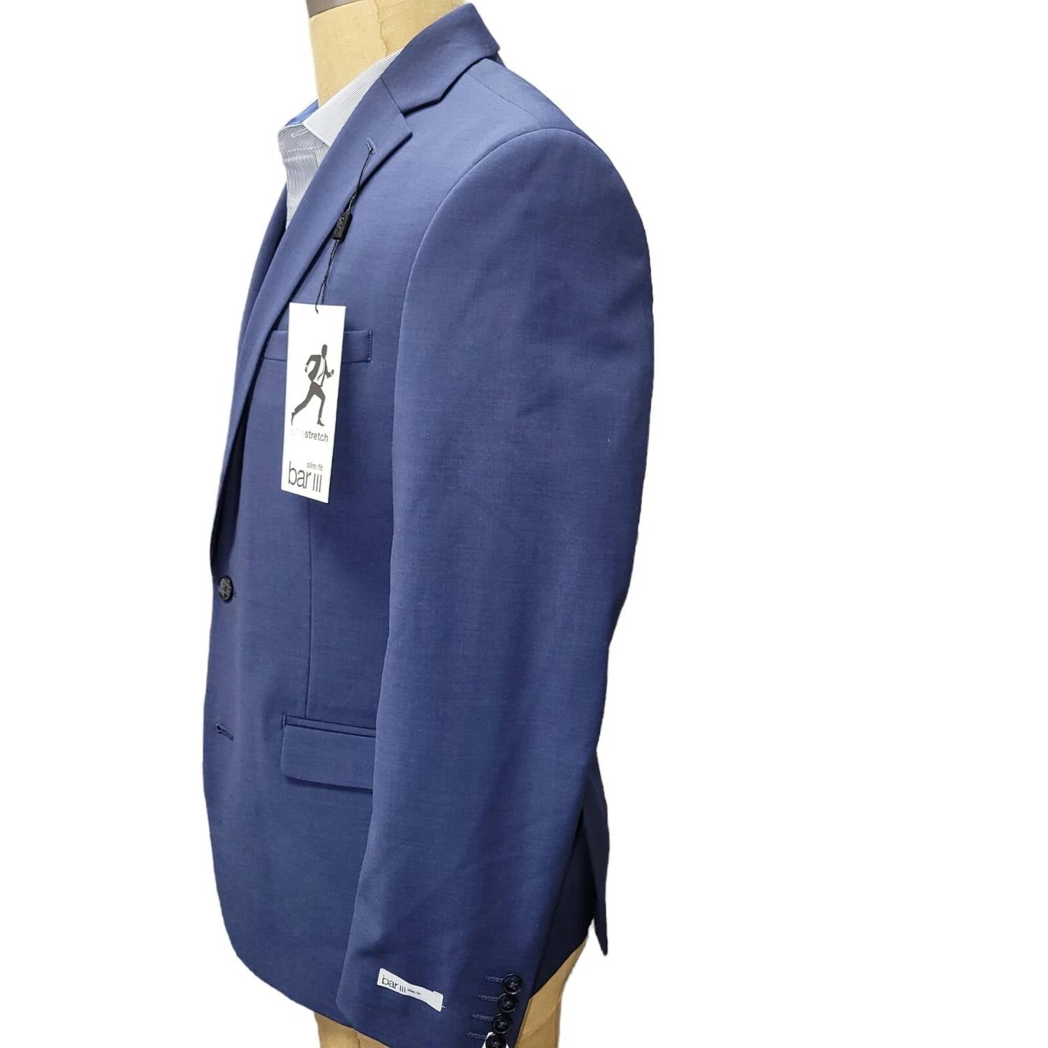 Bar Iii - Men's Slim Fit Active Stretch Jacket