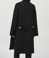 Joseph Ribkoff - Shawl Collar Open Front Long Coat