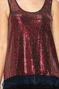 Origami - Women's Sparkly Tank Top