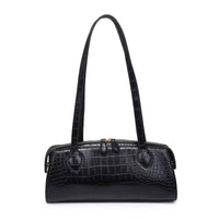 Urban Expressions - Women's Nessa Croc Print Shoulder Bag