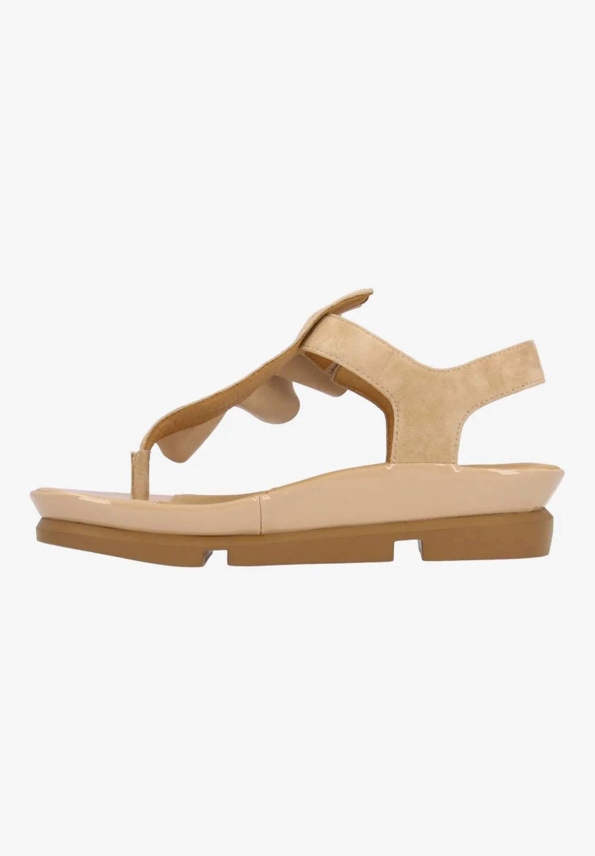 L'Amour Des Pieds - Women's Vendala Ruffle Thong Sandal