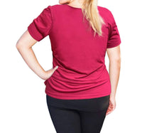 Always For Me - Active Peplum T-shirt - Plus