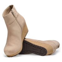 BIRKENSTOCK Women's Ebba Suede Bootie in warm sand - women's shoe - view 5