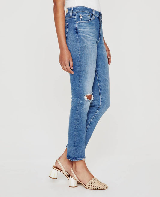 Ag Jeans - Mari Crop Mid-rise Slim Straight Jean