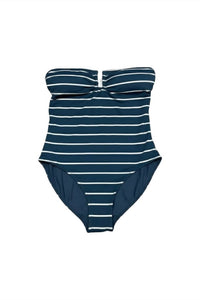 Vineyard Vines - Striped Strapless One-piece Swimsuit
