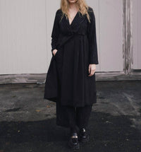 Baci - Dust Coat Pleated Dress