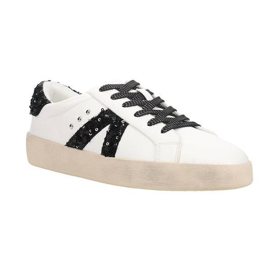 Corkys Footwear - Women's No Chaser Sequin Lace Up Sneakers