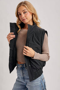 Bluivy - Bomber Style Puffer Vest