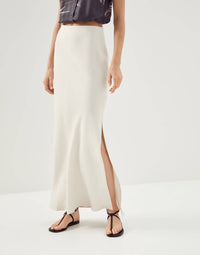 Brunello Cucinelli - Linen Maxi Skirt