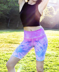 Playground - High Rise Tie Dye Bike Short