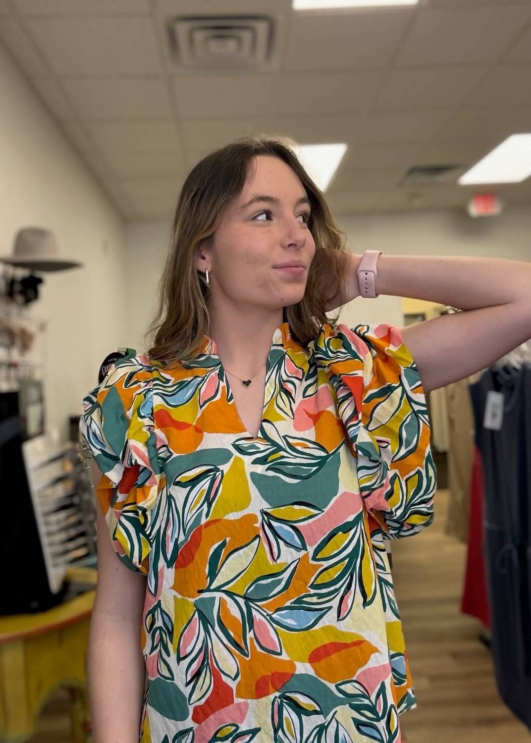 Thml - Flutter Sleeve Top