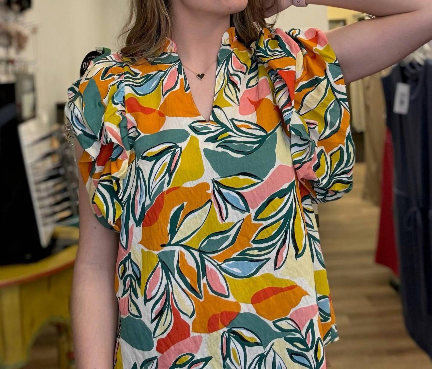 Thml - Flutter Sleeve Top