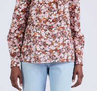 Derek Lam 10 Crosby - Tessa Long Sleeve Pintuck Blouse