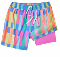Chubbies - The Technicolor Stitches Swim Trunks