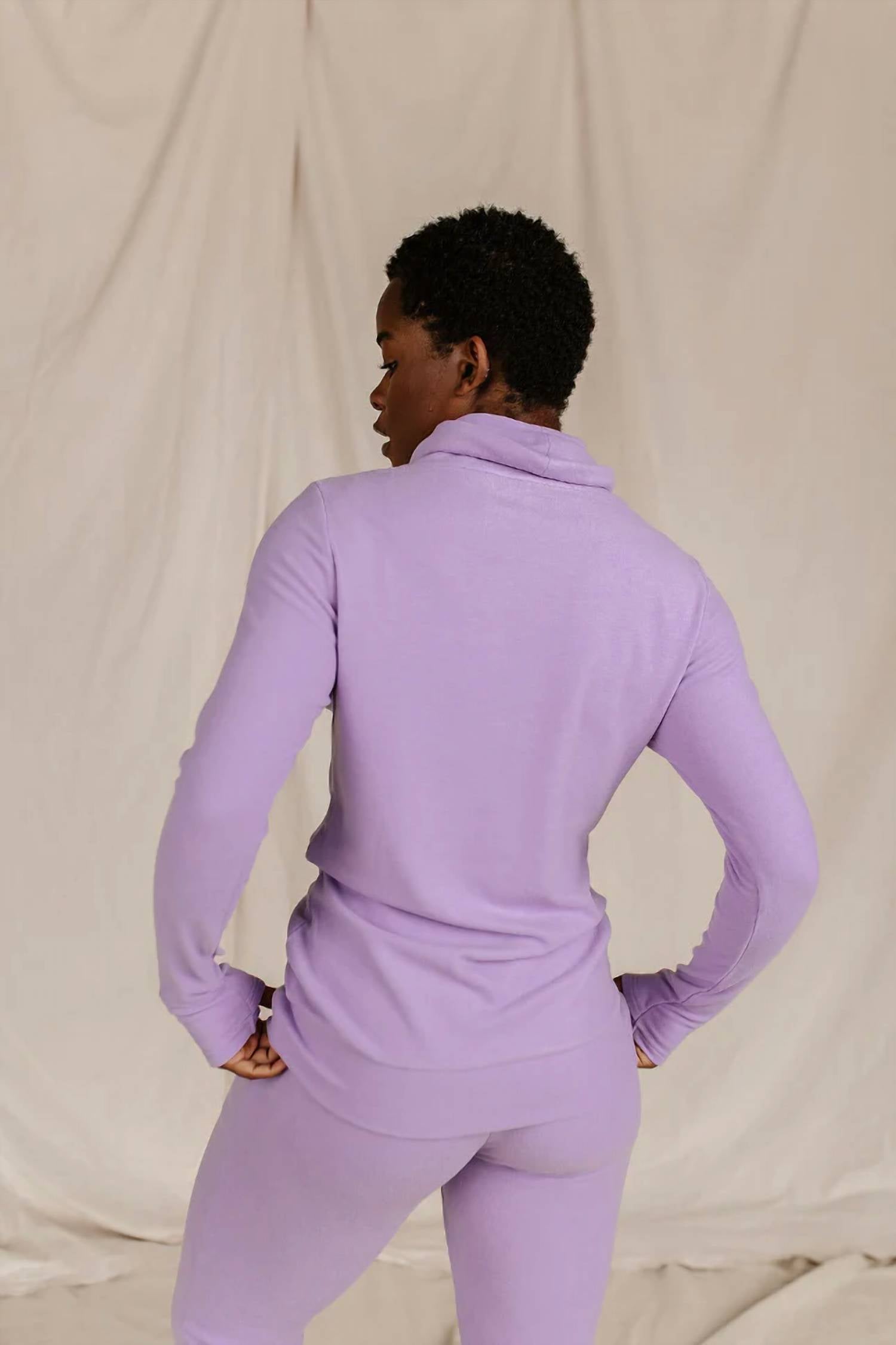 Ampersand Ave - Performance Fleece Cowlneck Sweatshirt