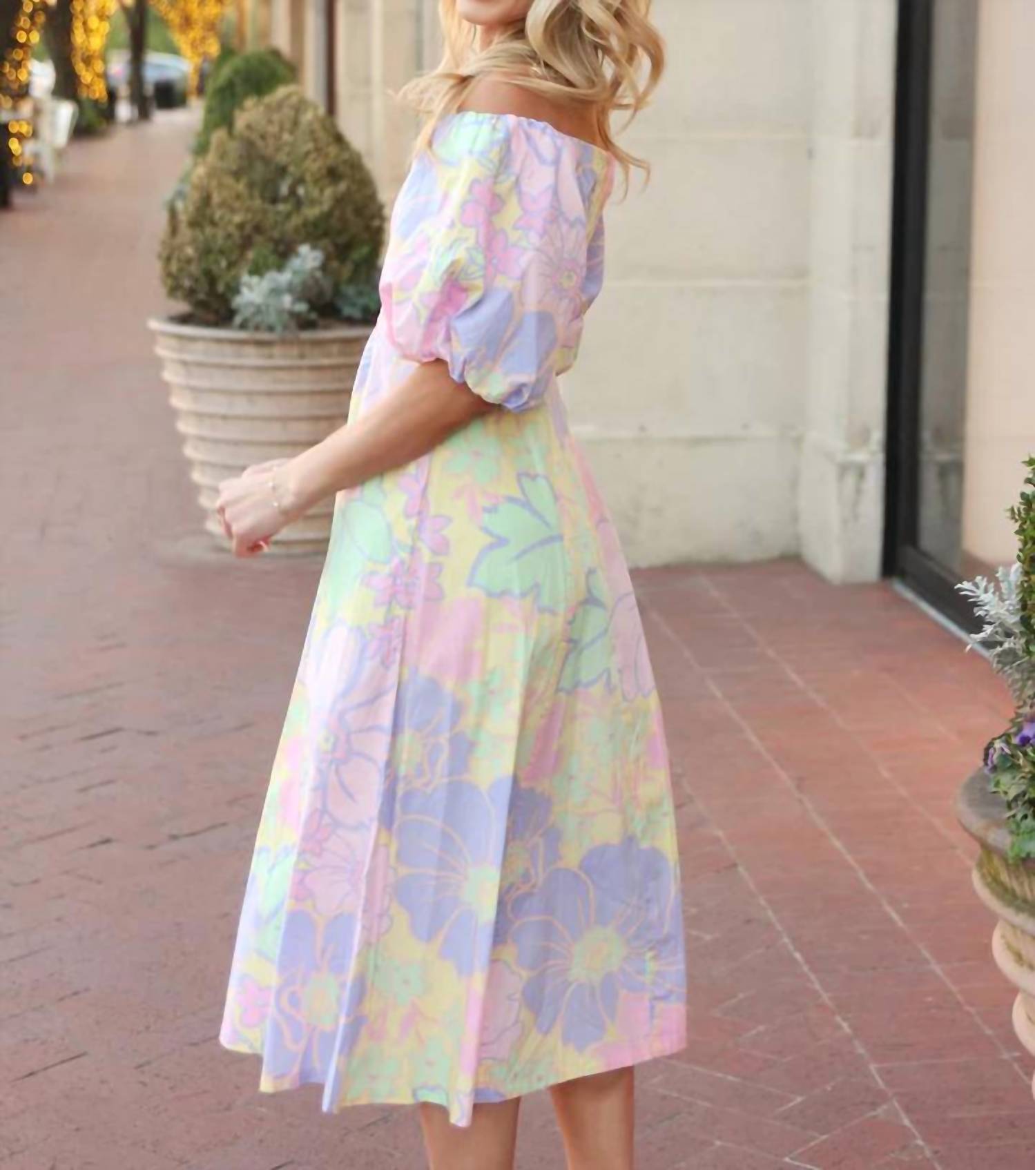 Karlie - Off Shoulder Maxi Dress