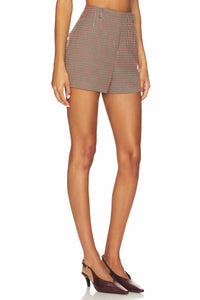 Astr - Gisselle Plaid Shorts