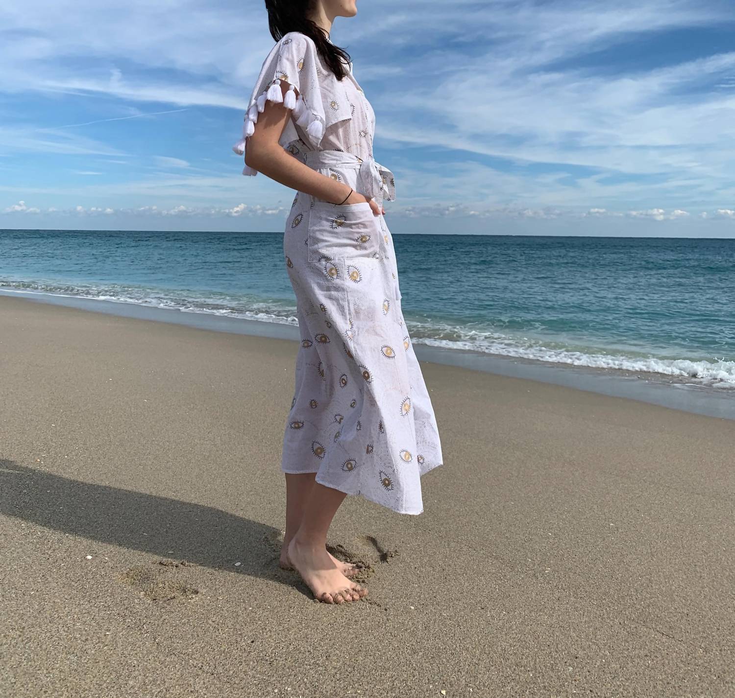 Pick Happy - Women's Half Sleeve Kimono