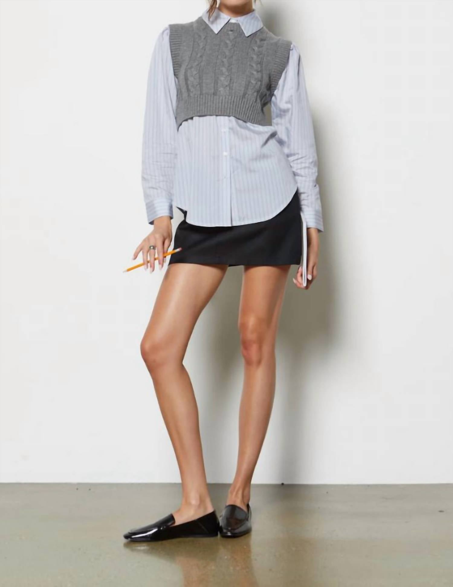 Astr - the Label Flannery Top