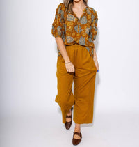 Ivy Jane - Hydranga Ruffle Sleeve Top