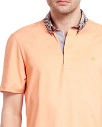 Eight X - Checkered Collar Polo Shirt
