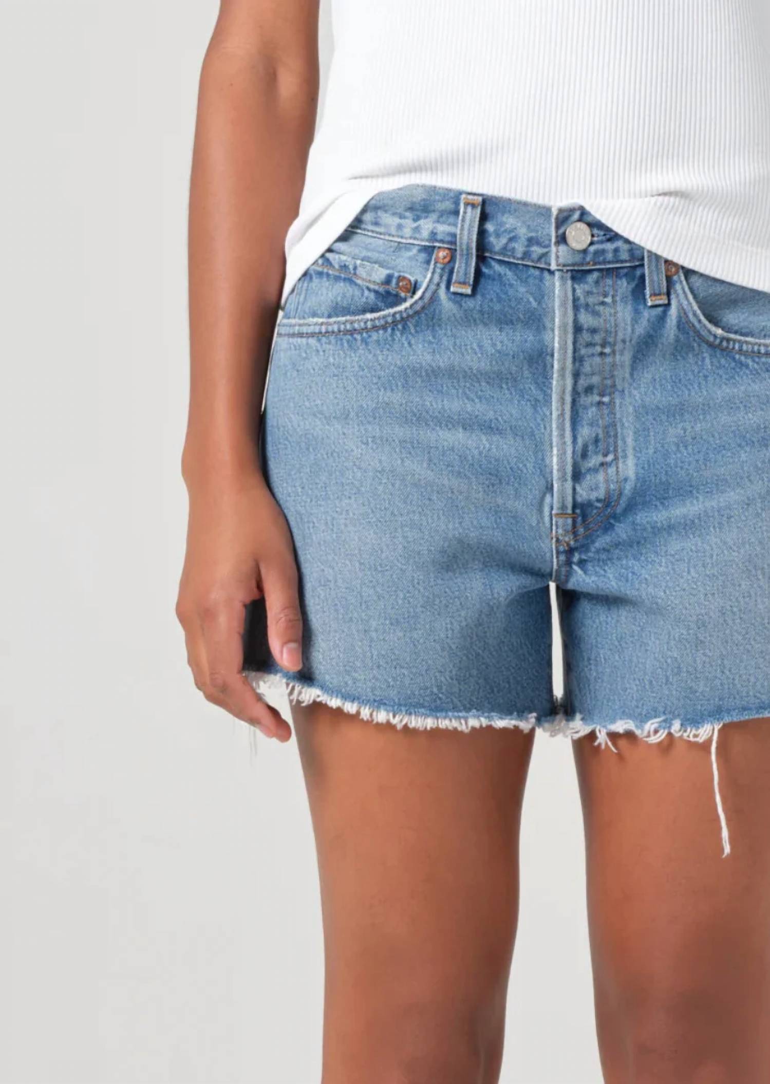 Agolde - Women's Parker Long Short