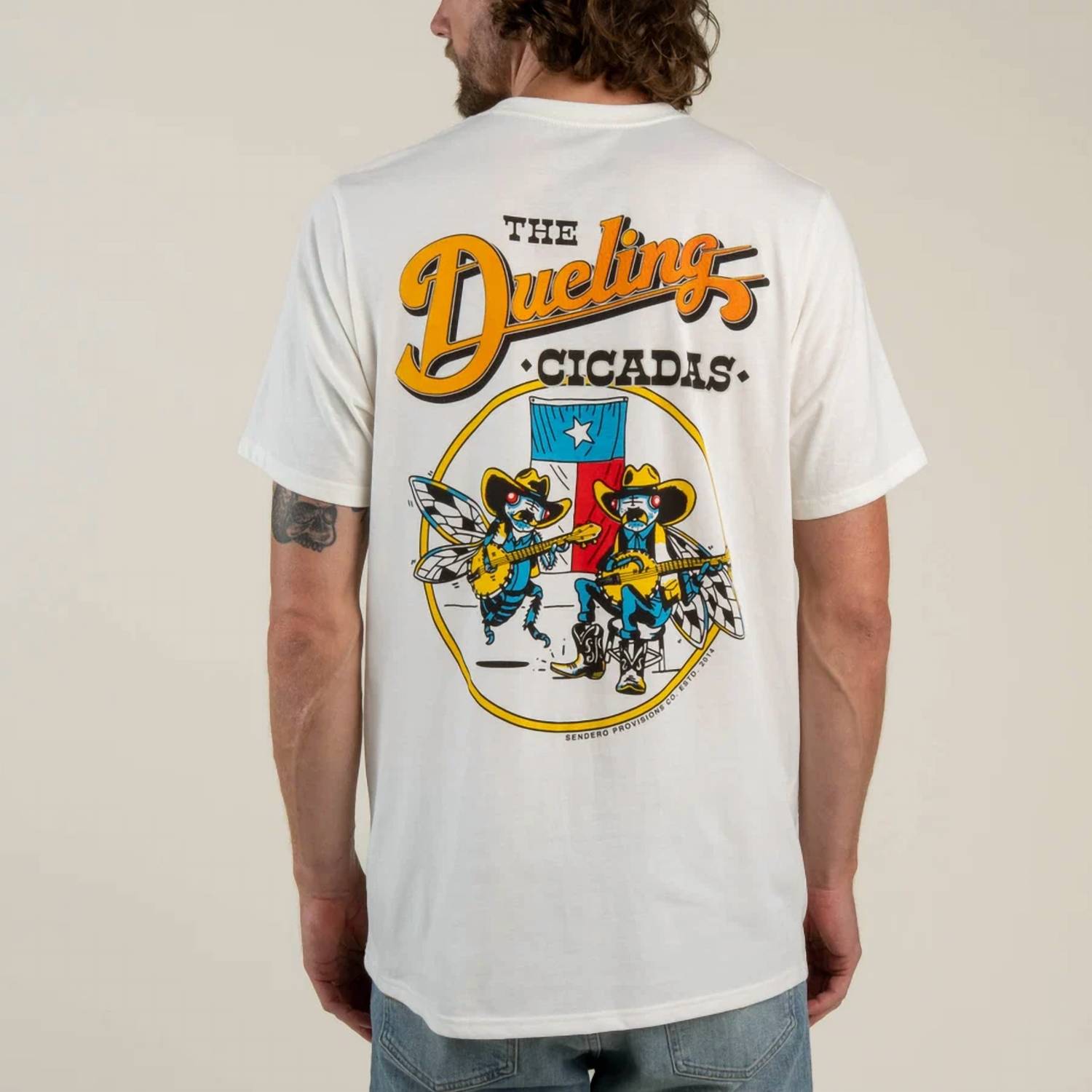 Sendero Provisions Co. - Dueling Cicadas T-Shirt