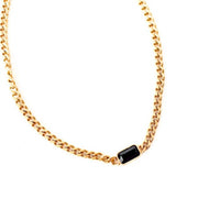 Pretty Simple - Women's Stone Chain Necklace