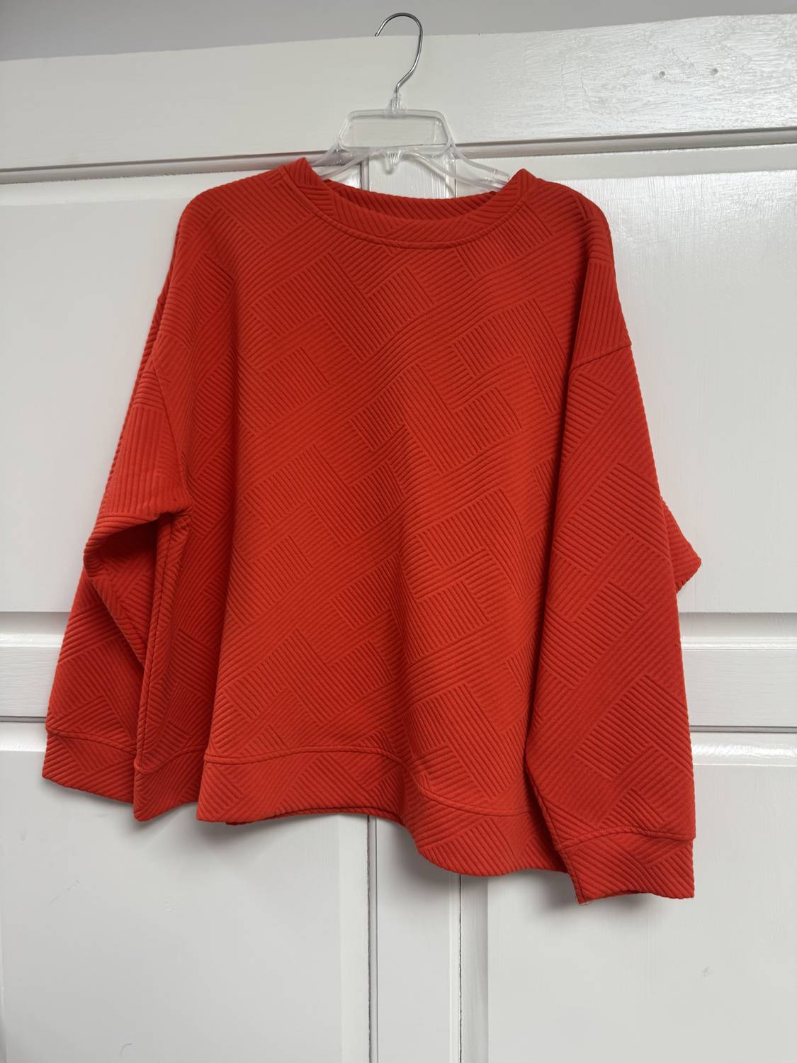 See And Be Seen - Women's Crewneck Texture Top