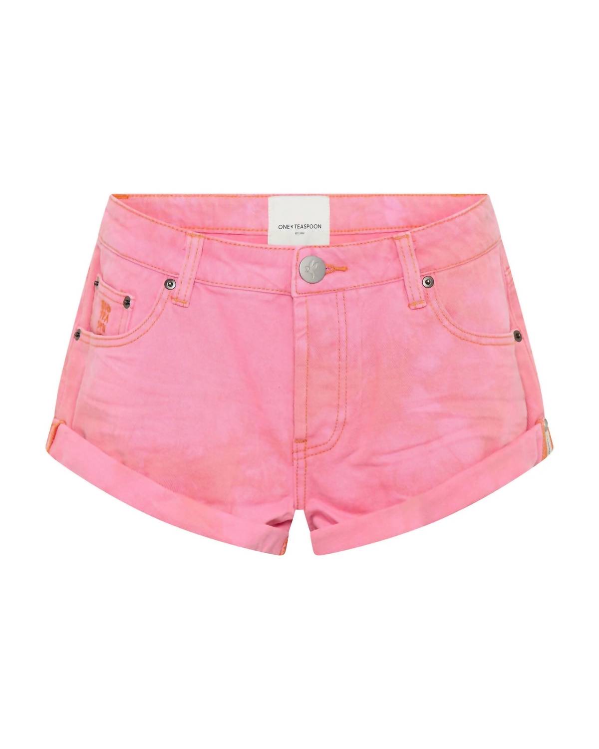 One Teaspoon - Bandits Low Waist Denim Shorts