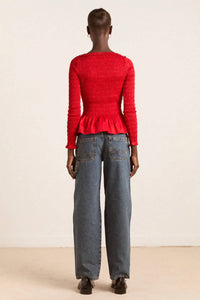 Damson Madder - Drew Mid-rise Wash Jeans