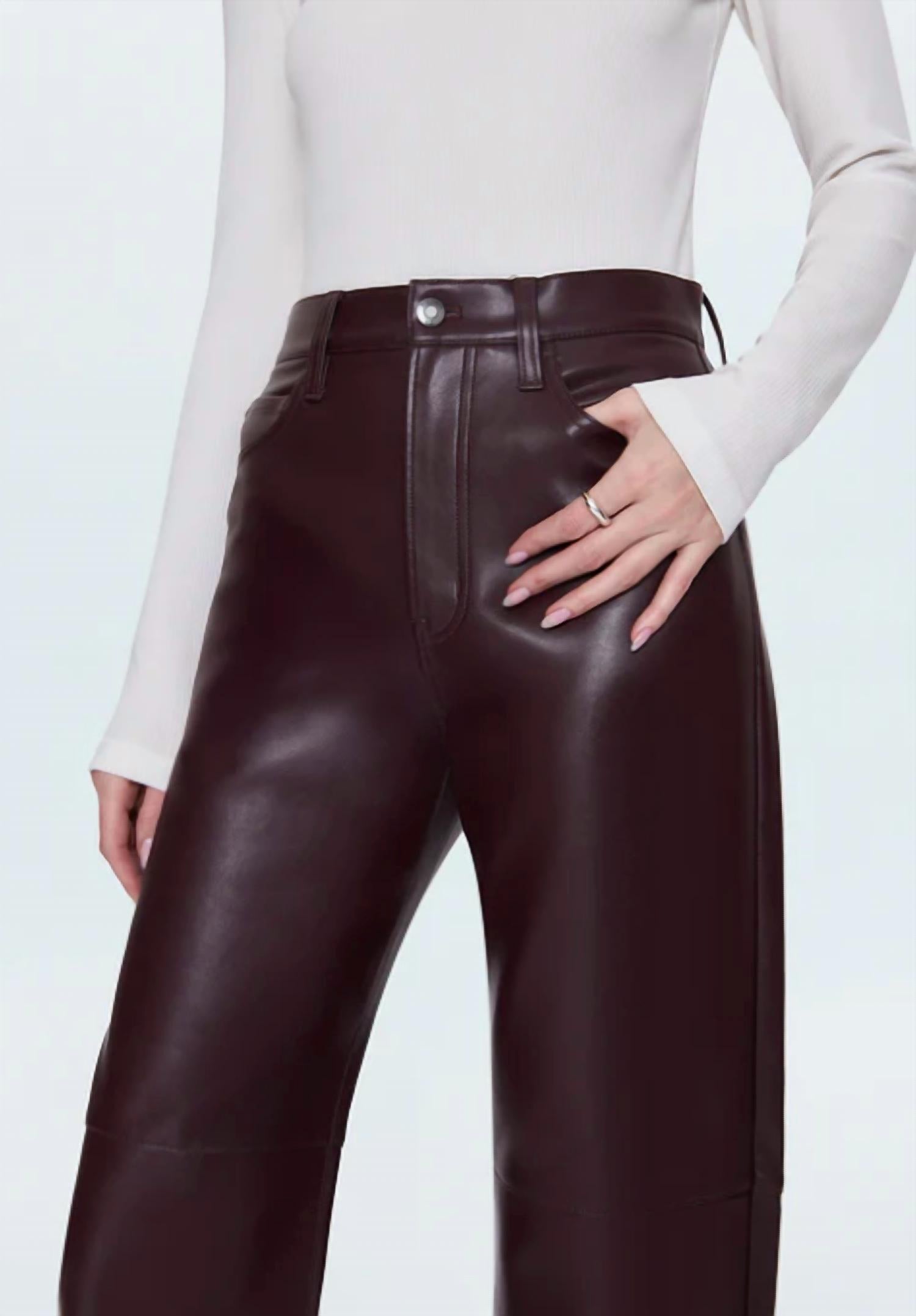 Pistola - Jett High Rise Bowed Straight Pant